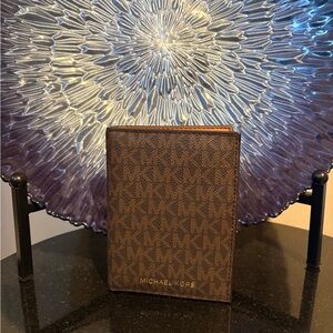 Michael Kors Brown Wallet/Passport Holder